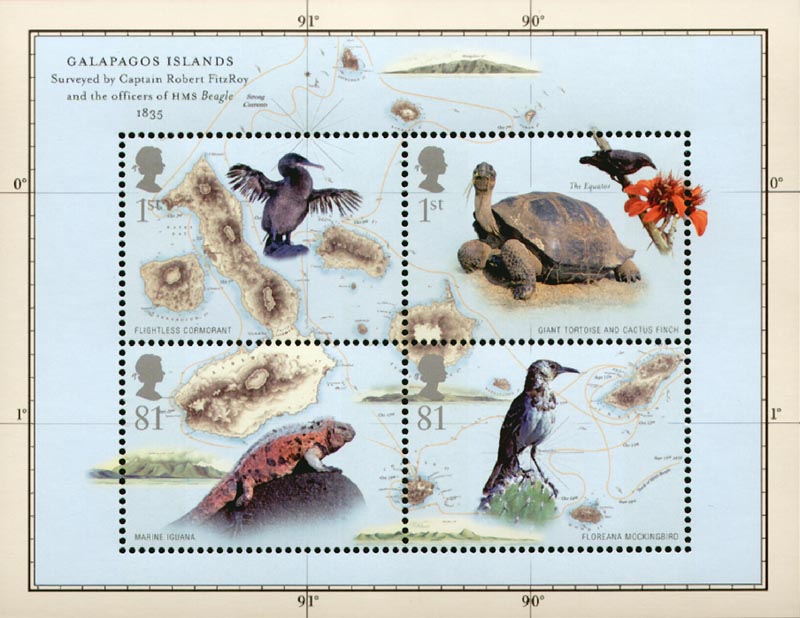 2009 GB - MS2904 - Charles Darwin Centenary Miniature Sheet MNH